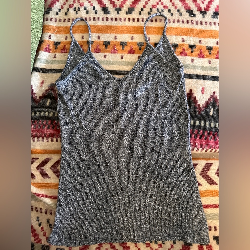 Full Tilt Charcoal Knit Camisole